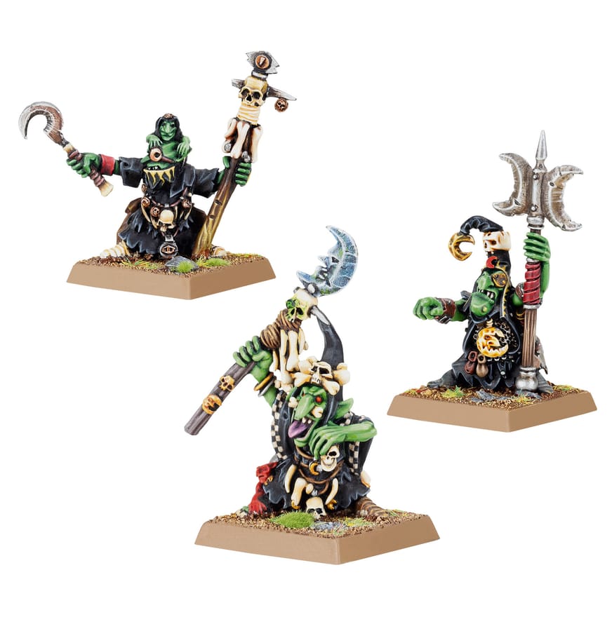 WarForge - Chamanes Gobelins de la Nuit - Warhammer - Orques & Gobelins