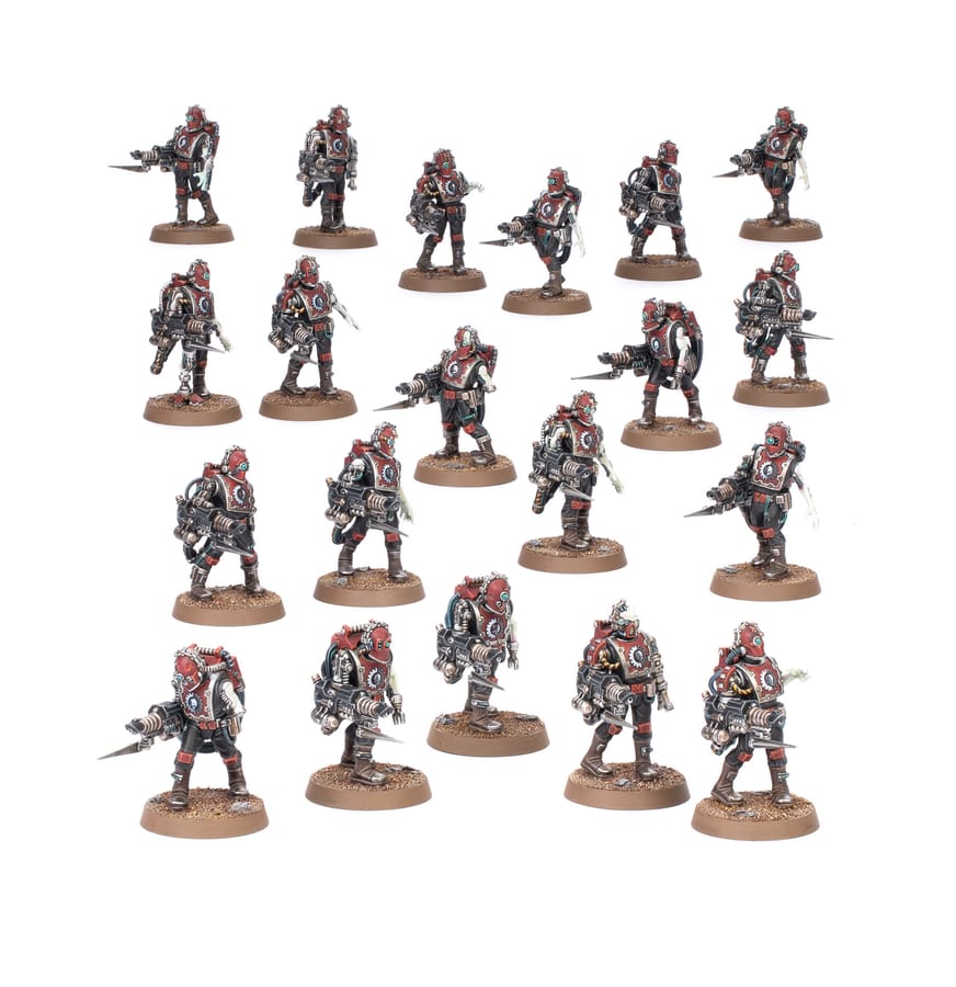 WarForge - Cénacle de Technoserfs - Games Workshop mechanicum