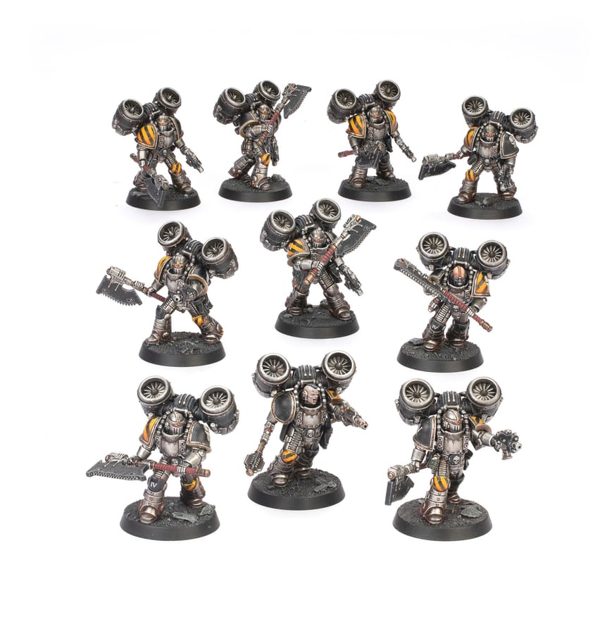 WarForge - Escouade d'Assaut MkII - Warhammer - Legiones Astartes