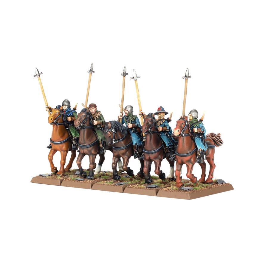 WarForge - Sergents Montés - Warhammer - Bretonnie