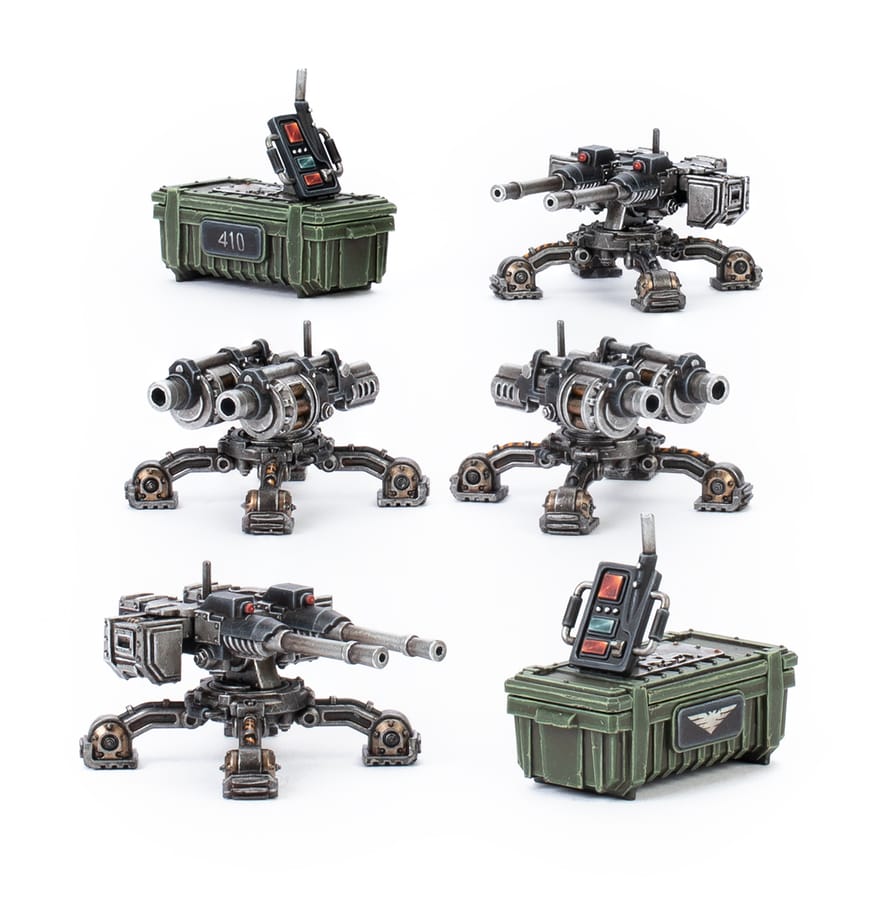 WarForge - Trazior Pattern Sentry Guns - Warhammer