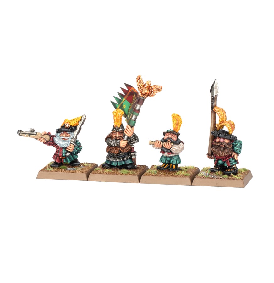WarForge - État-major de Nains Impériaux - Warhammer - Nains
