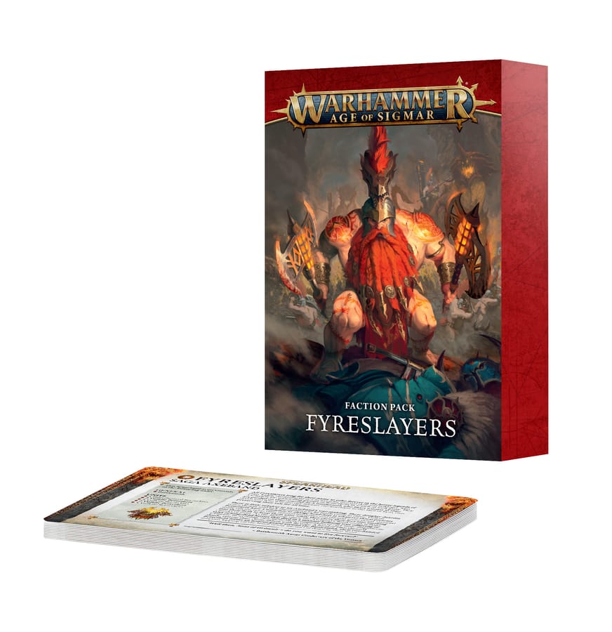 WarForge - Faction Pack: Fyreslayers (Anglais) - Games Workshop fyreslayers