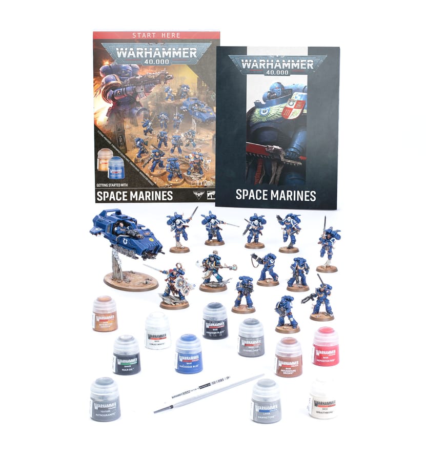 WarForge - Warhammer 40,000 Getting Started with Space Marines (Anglais) - Warhammer - Space Marines