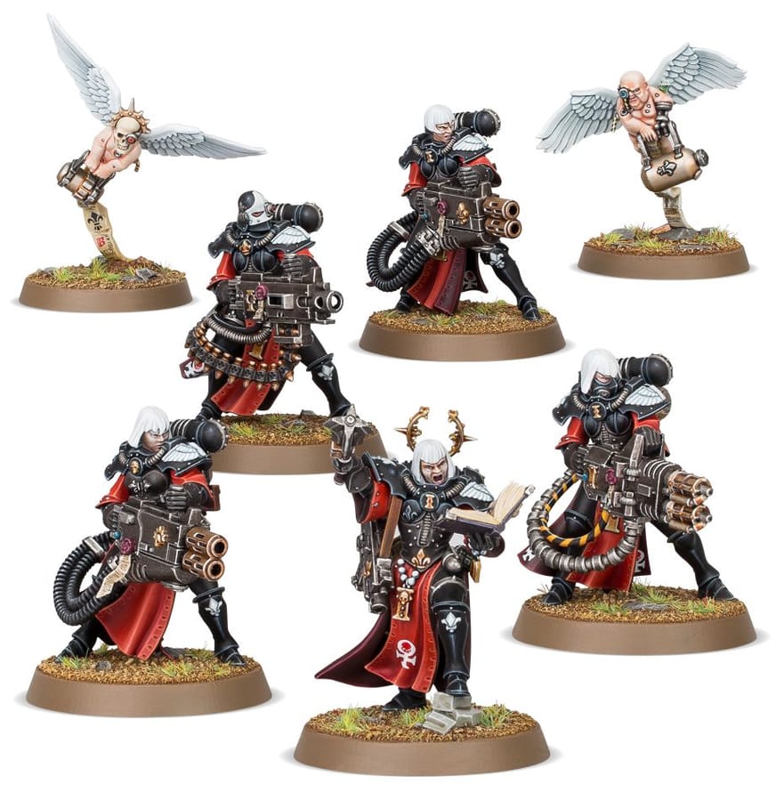 WarForge - Retributor Squad - Warhammer - Adepta Sororitas
