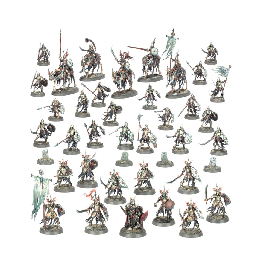 WarForge - Fer de Lance: Seigneurs Ruinemânes – Ost des Tombes de Raclemorts - Warhammer - Soulblight Gravelords