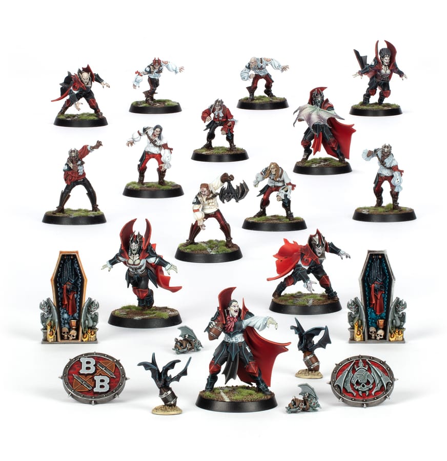 WarForge - Équipe de Vampires pour Blood Bowl: Les Darkfang Thirsters - Warhammer