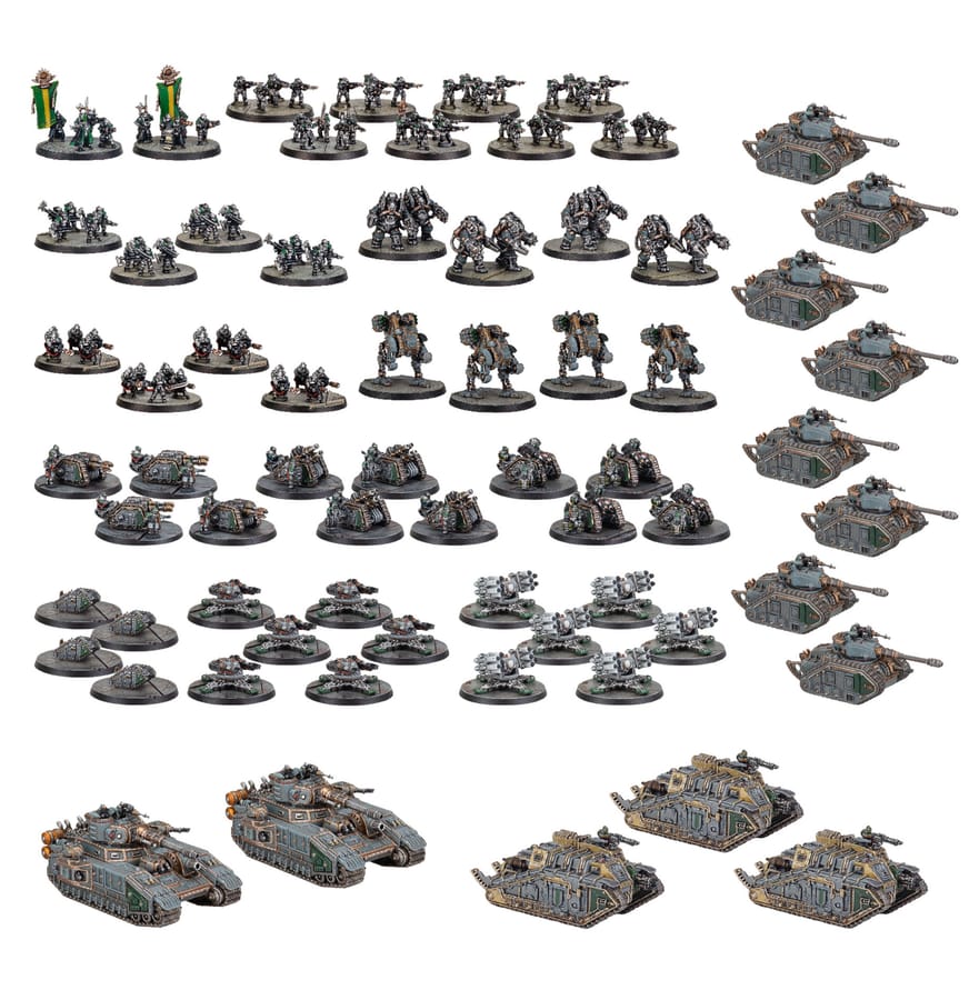 WarForge - Legions Imperialis: Solar Auxilia Combat Force - Warhammer - Solar Auxilia