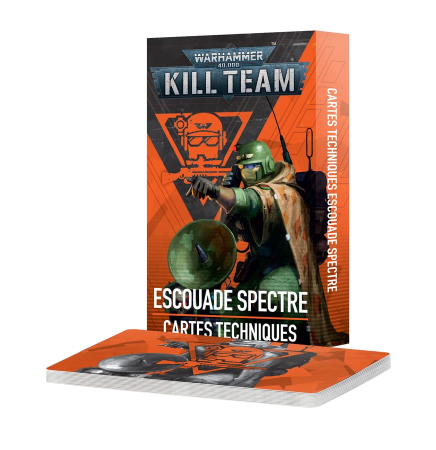 WarForge - Kill Team™: Escouade Spectre – Cartes Techniques - Warhammer