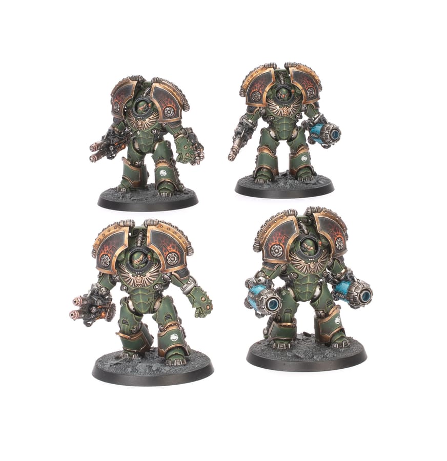 WarForge - Escouade de Terminators Saturnine - Warhammer - Legiones Astartes