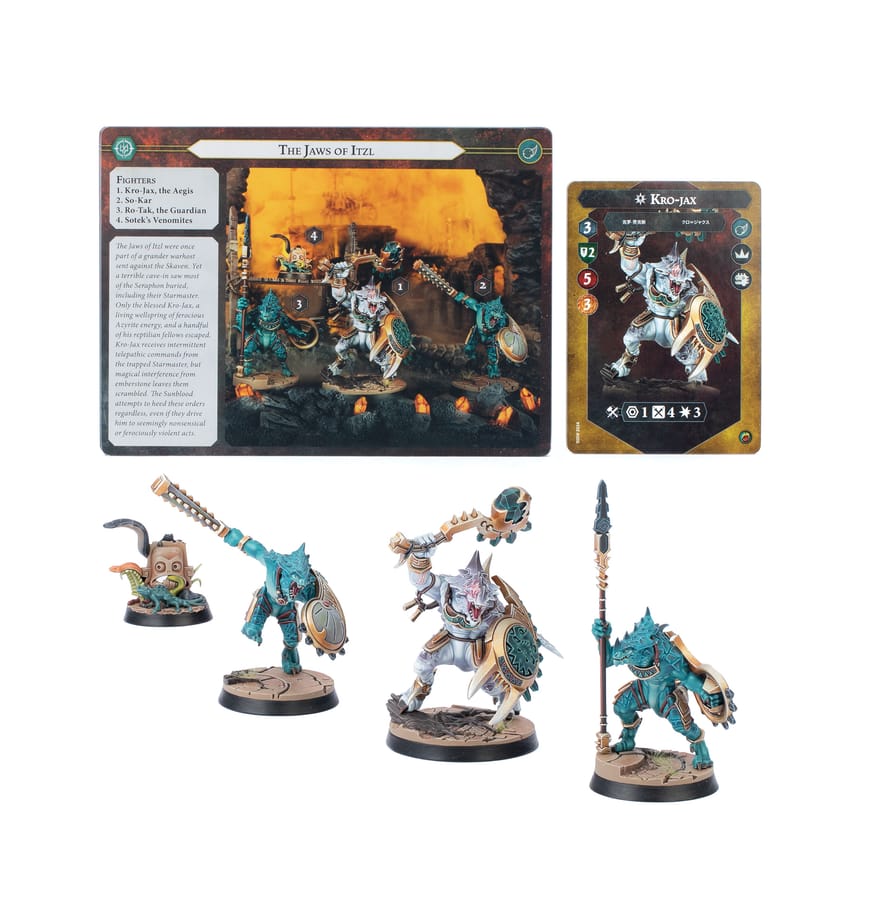 WarForge - Les Mâchoires d'Itzl - Warhammer - Séraphons