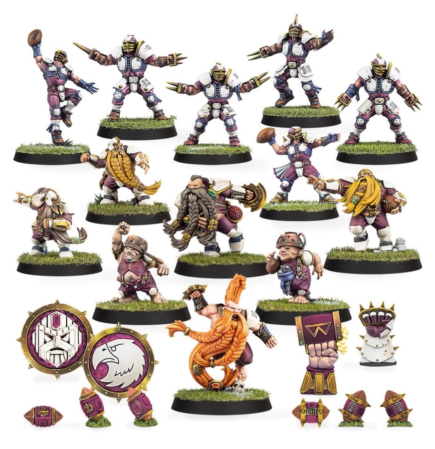 WarForge - Équipe de Blood Bowl de l'Alliance du Vieux Monde – Middenheim Maulers - Warhammer