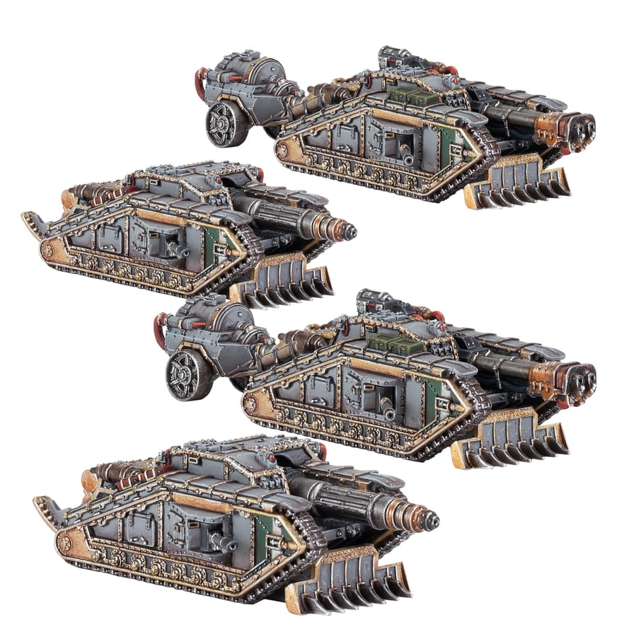 WarForge - Legions Imperialis: Malcador Infernus et Chasseurs de Chars Valdor - Warhammer - Solar Auxilia