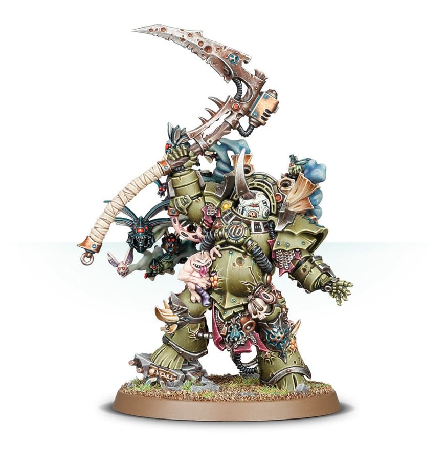 WarForge - Typhus, Héraut du Dieu de la Peste - Warhammer - Death Guard