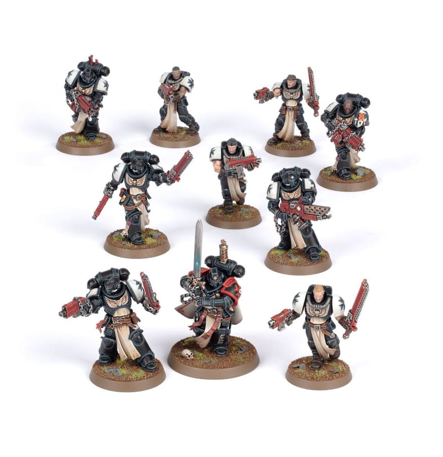 WarForge - Escouade de Croisés Primaris - Games Workshop black templars