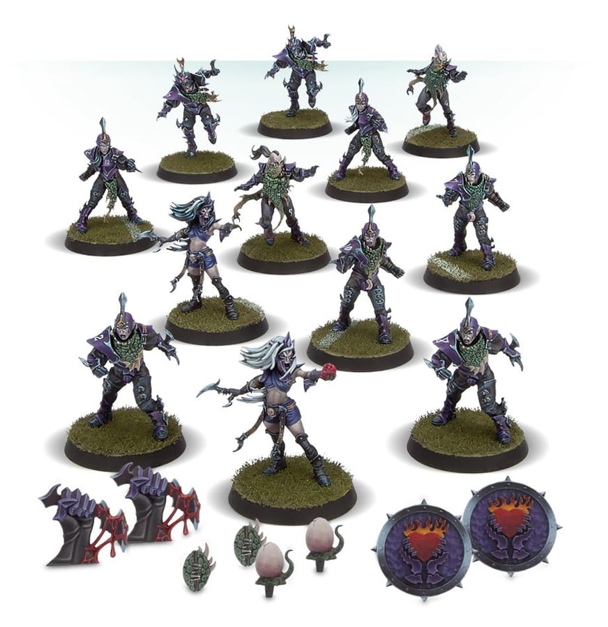 WarForge - Équipe de Blood Bowl d'Elfes Noirs: Naggaroth Nightmares - Warhammer