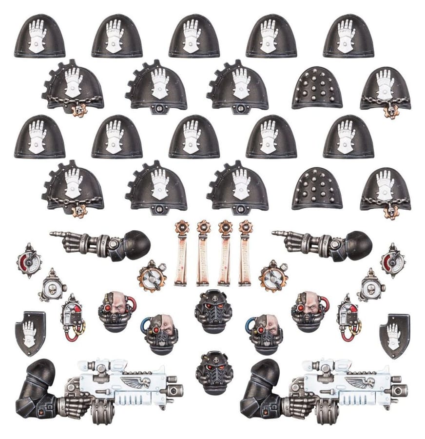 WarForge - Améliorations et décalcomanies Iron Hands Primaris - Warhammer - Space Marines