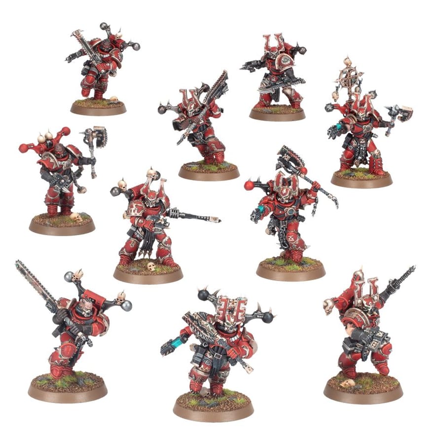WarForge - Berzerks de Khorne - Games Workshop world eaters
