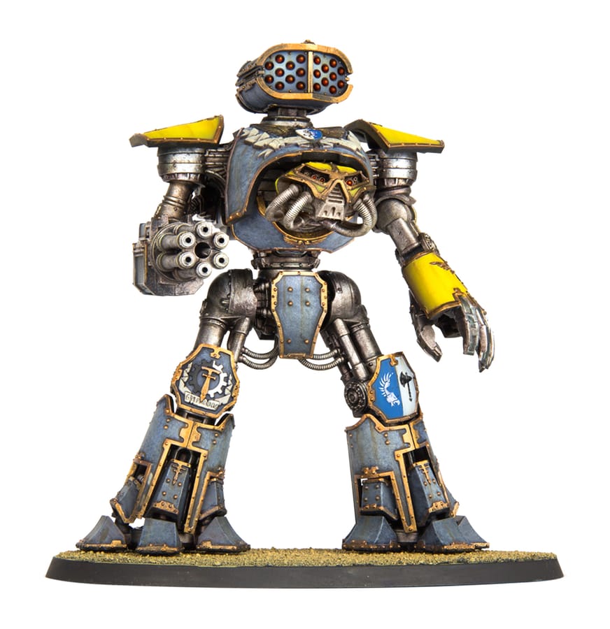 WarForge - Legions Imperialis: Reaver Battle Titan with Power Fist and Gatling Blaster - Warhammer