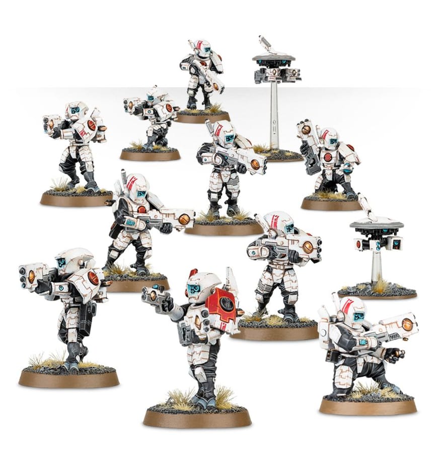 WarForge - Équipe de Brécheurs de Guerriers de Feu - Warhammer - Empire T'au
