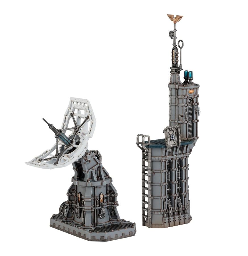 WarForge - Zone de Bataille Fronteris - Antenne-vox et Autel Auspex - Warhammer