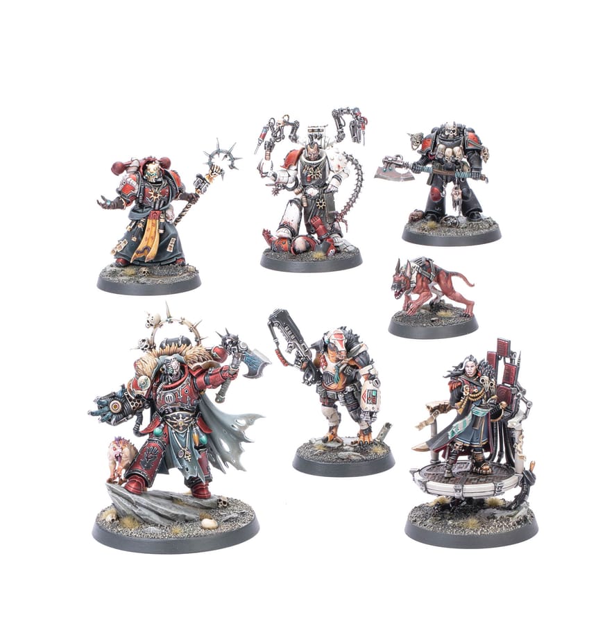 WarForge - Huron Blackheart et les Maîtres du Maelström - Warhammer - Forces du Chaos