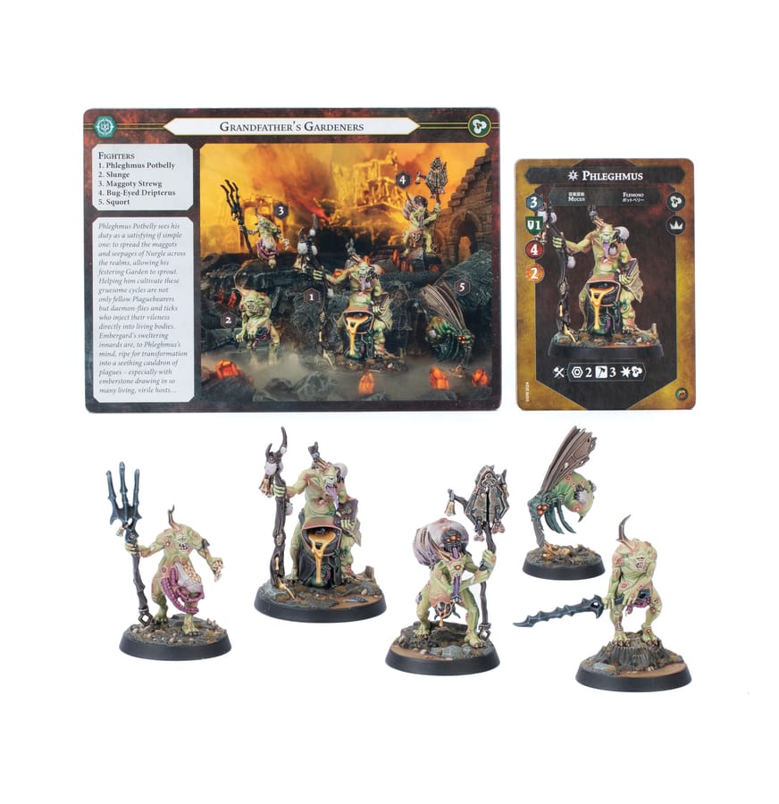 WarForge - Jardiniers de Grand-père - Warhammer - Maggotkin of Nurgle