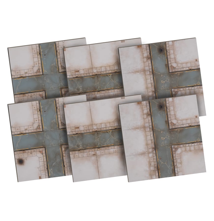 WarForge - Legions Imperialis: Civitas Imperialis City Road Tiles - Warhammer