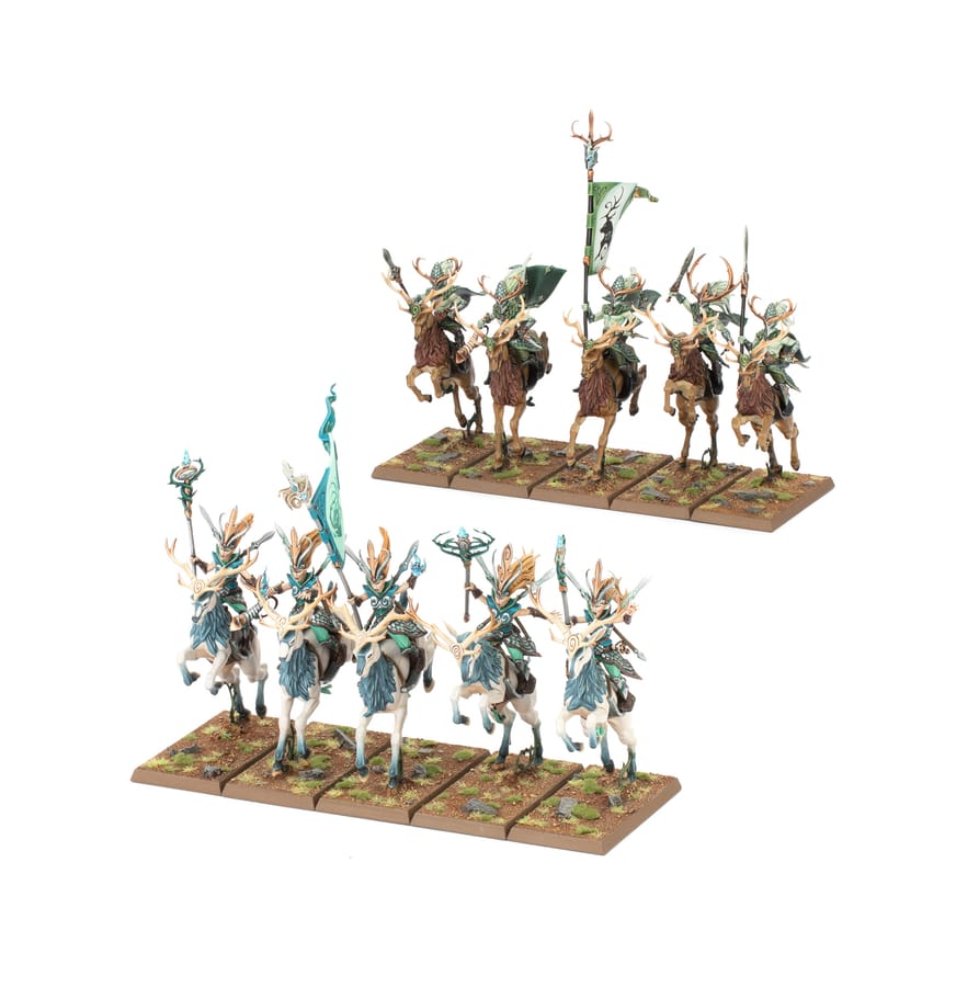 WarForge - Cavaliers Sauvages - Warhammer - Elfes Sylvains
