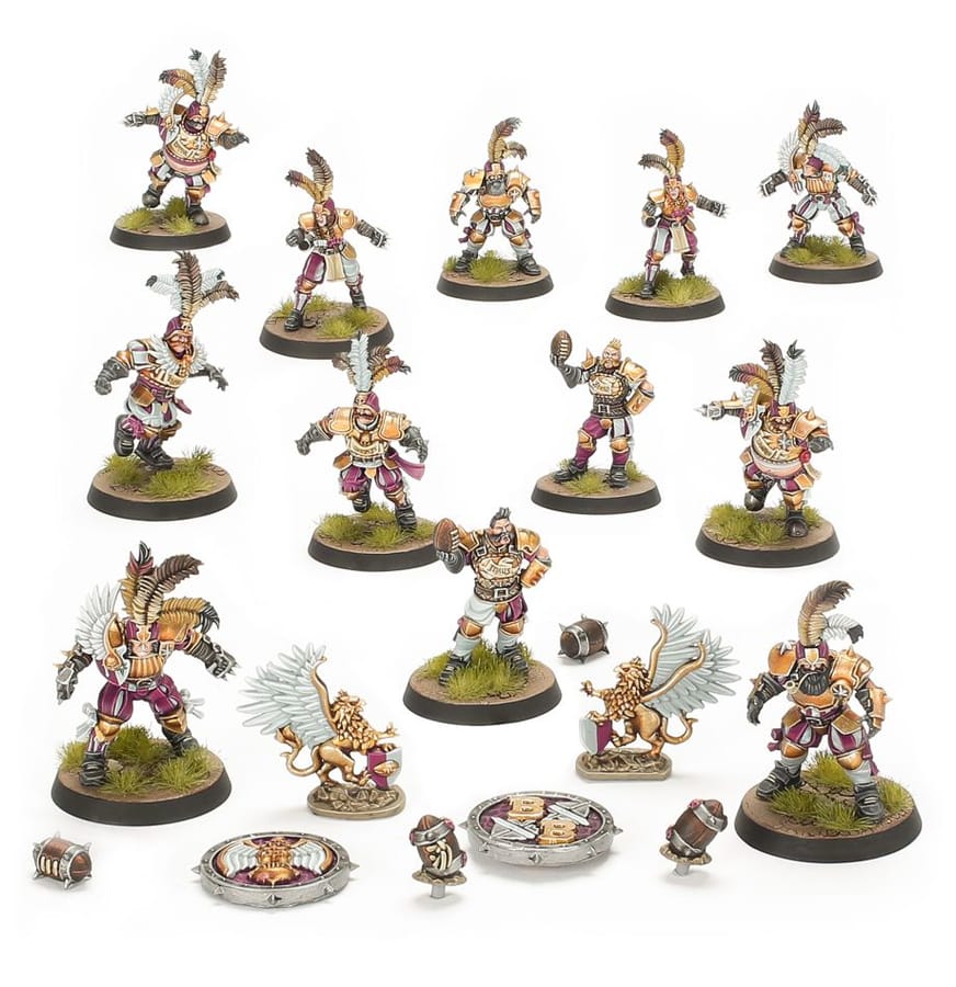 WarForge - Équipe de la Noblesse Impériale pour Blood Bowl: les Bögenhafen Barons - Warhammer