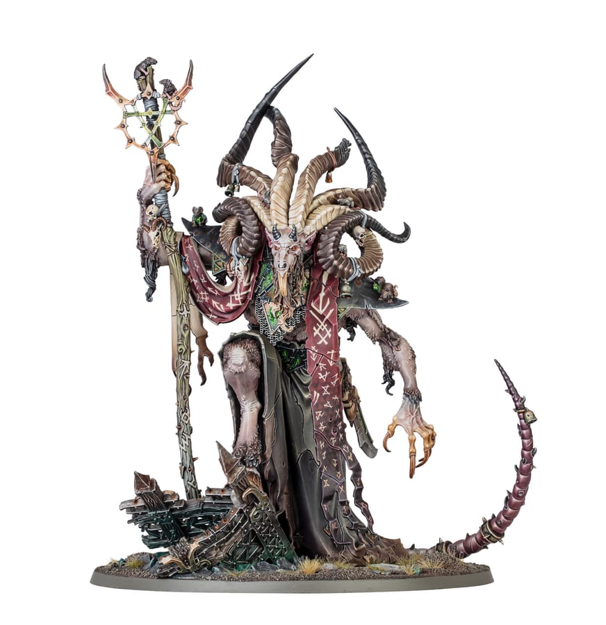 WarForge - Vizzik Skour, Prophète du Rat Cornu - Warhammer - Skavens