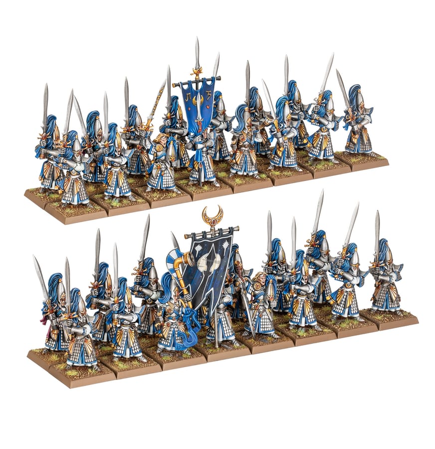 WarForge - Maîtres des Épées de Hoeth - Warhammer - Hauts Elfes
