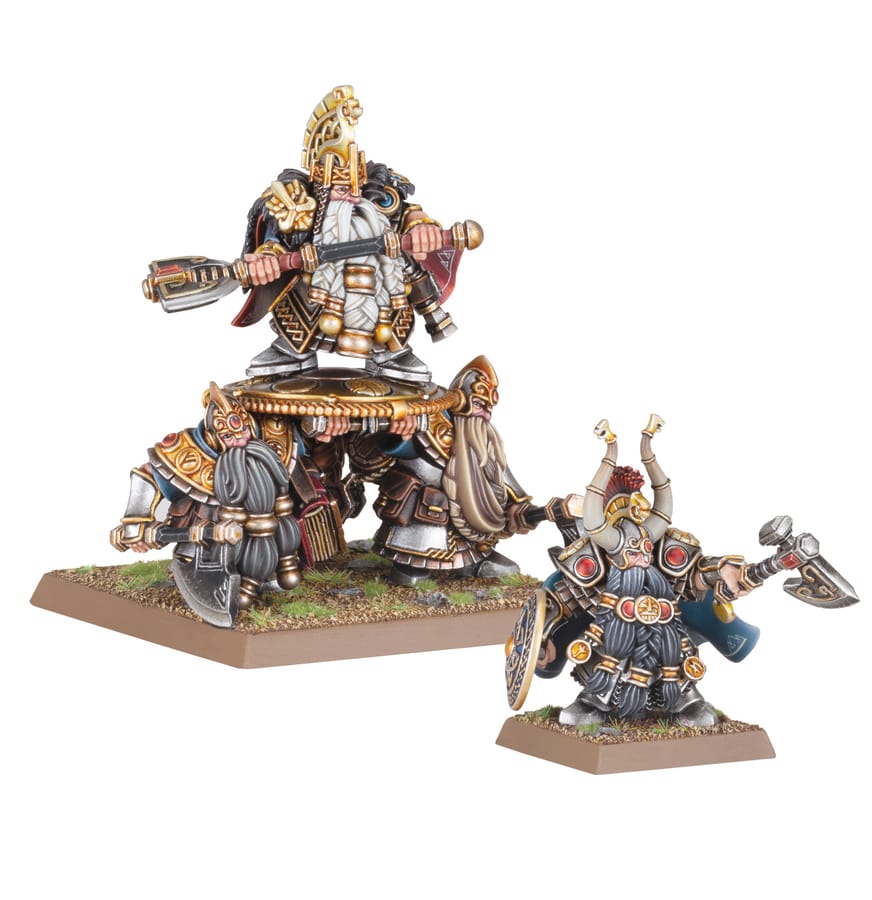 WarForge - Seigneurs Nains avec Porteurs de Bouclier - Warhammer - Nains