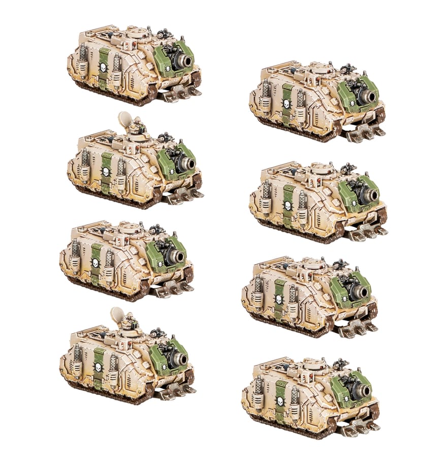WarForge - Legions Imperialis: Vindicator Siege Tank Squadron - Warhammer - Legiones Astartes