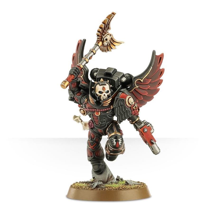 WarForge - Blood Angels Chaplain With Jump Pack - Warhammer - Blood Angels