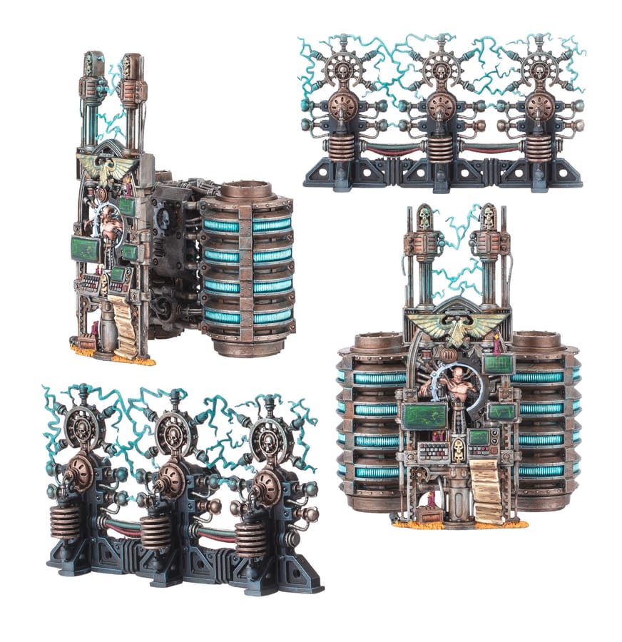 WarForge - Champ de Bataille Armageddon: Groupement de Capaciteurs - Warhammer