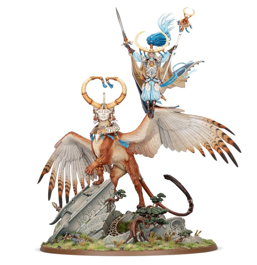 WarForge - Archmage Teclis et Celennar, Spirit of Hysh - Warhammer - Lumineth Realm-lords