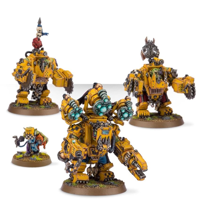 WarForge - Big Mek en Méga-armur' - Warhammer - Orks