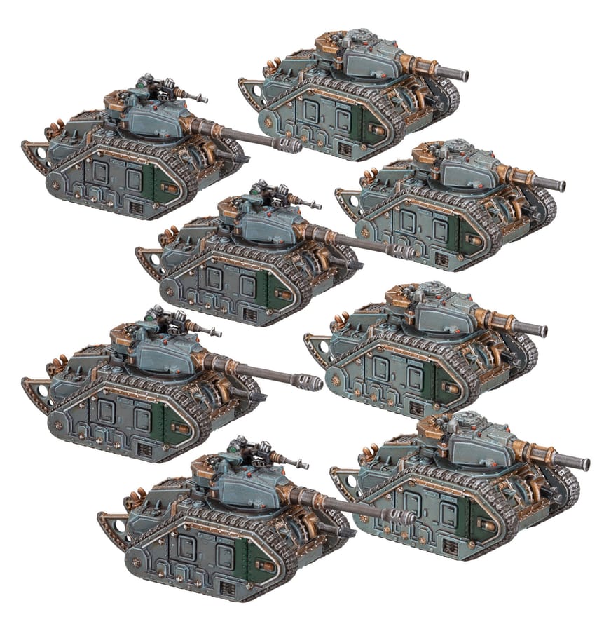 WarForge - Legions Imperialis: Leman Russ Strike Squadron - Warhammer - Solar Auxilia