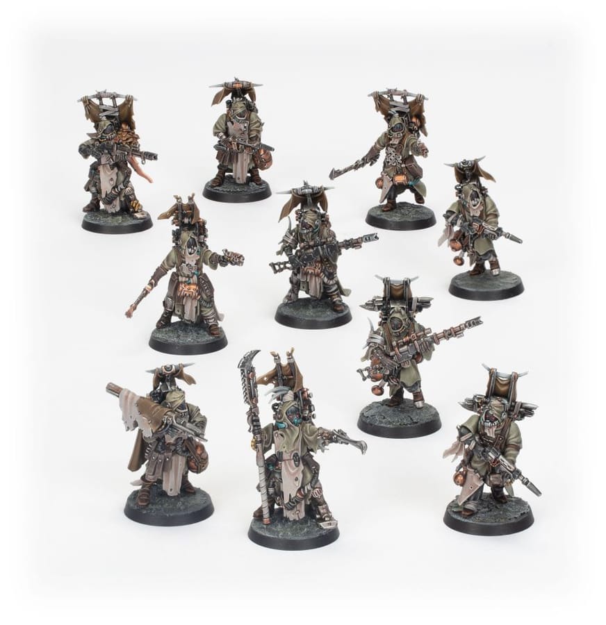 WarForge - Ash Waste Nomads War Party - Warhammer