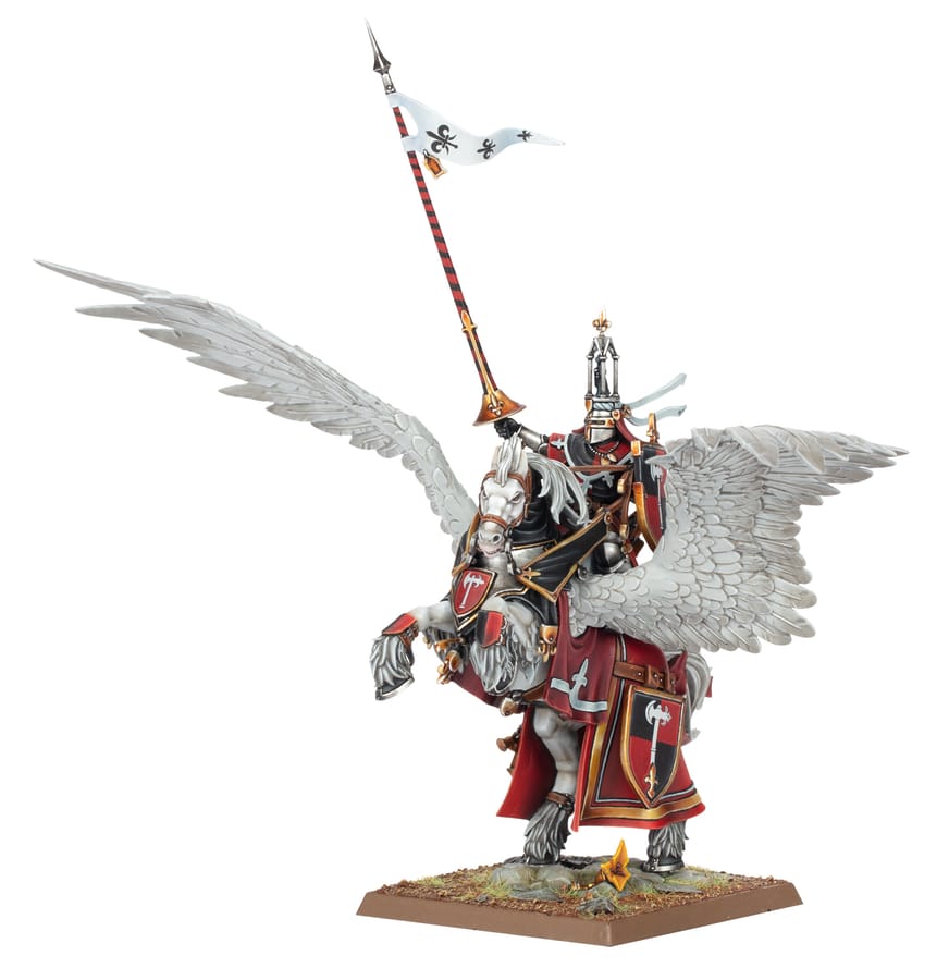 WarForge - Seigneur sur Pégase Royal - Warhammer - Bretonnie