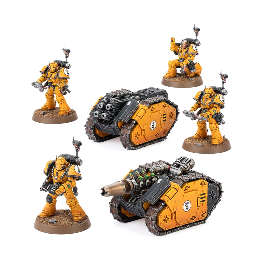WarForge - Châssis Rapier avec Batteries de Bolter Lourds Gravis et Canons à Gravitons - Warhammer - Legiones Astartes