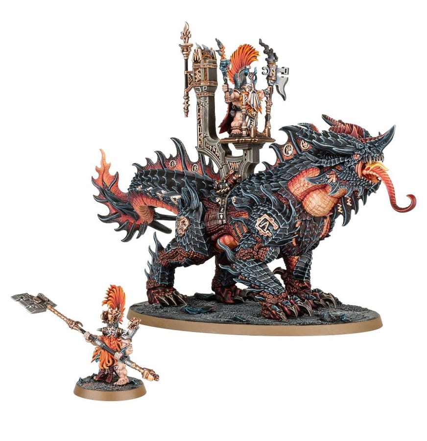 WarForge - Frapperune Aurique sur Magmadroth - Games Workshop fyreslayers