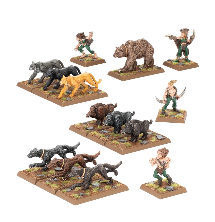 WarForge - Meute de Bêtes des Elfes Sylvains - Warhammer - Elfes Sylvains