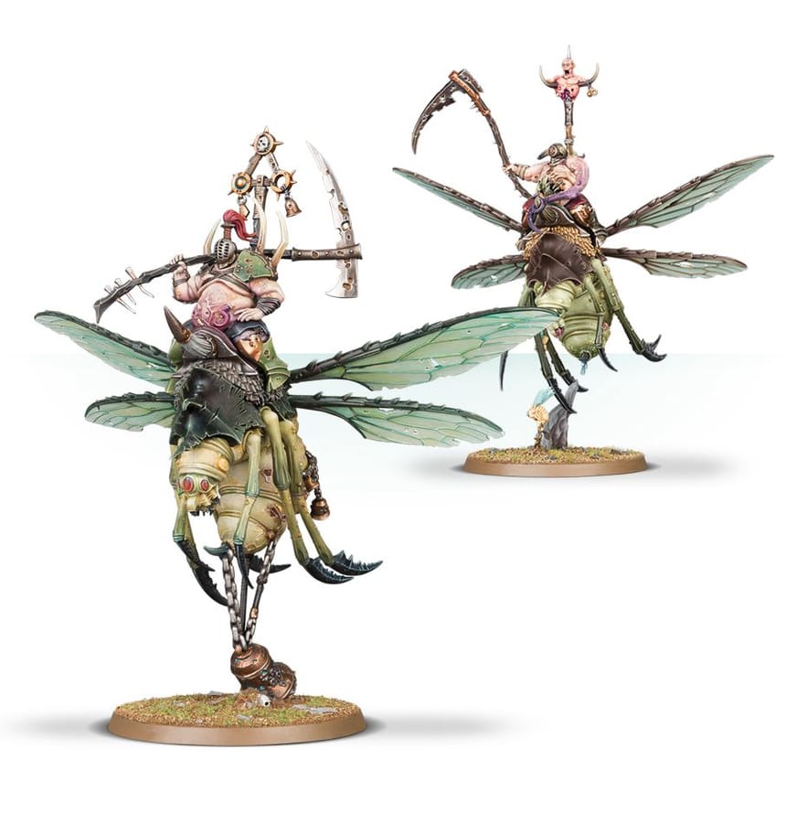 WarForge - Pusgoyle Blightlords - Warhammer - Maggotkin of Nurgle