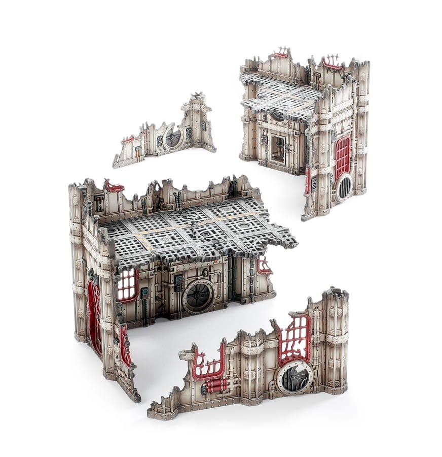 WarForge - Zone de Bataille: Manufactorum – Sous-cloître et Chapelle-dépôt - Warhammer