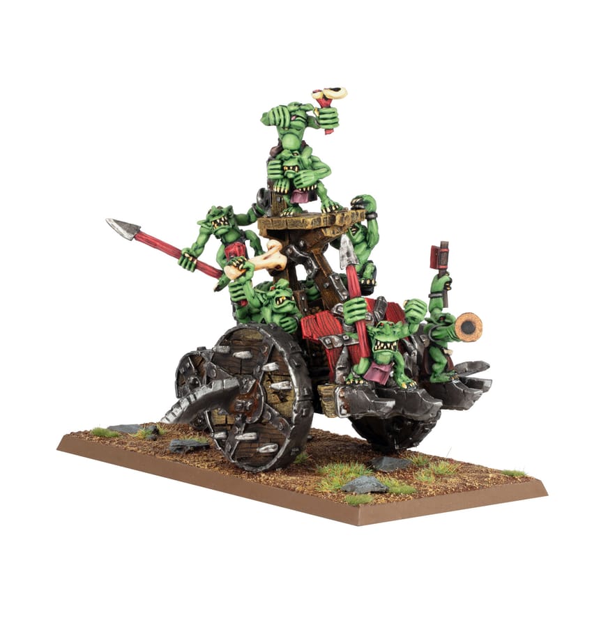 WarForge - Chariot à Pompe Snotlings - Warhammer - Orques & Gobelins