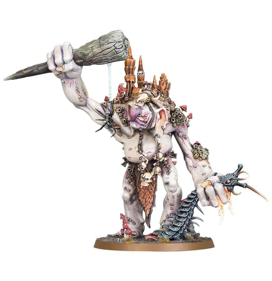 WarForge - Troggboss des Moit'gîtes - Warhammer - Gloomspite Gitz