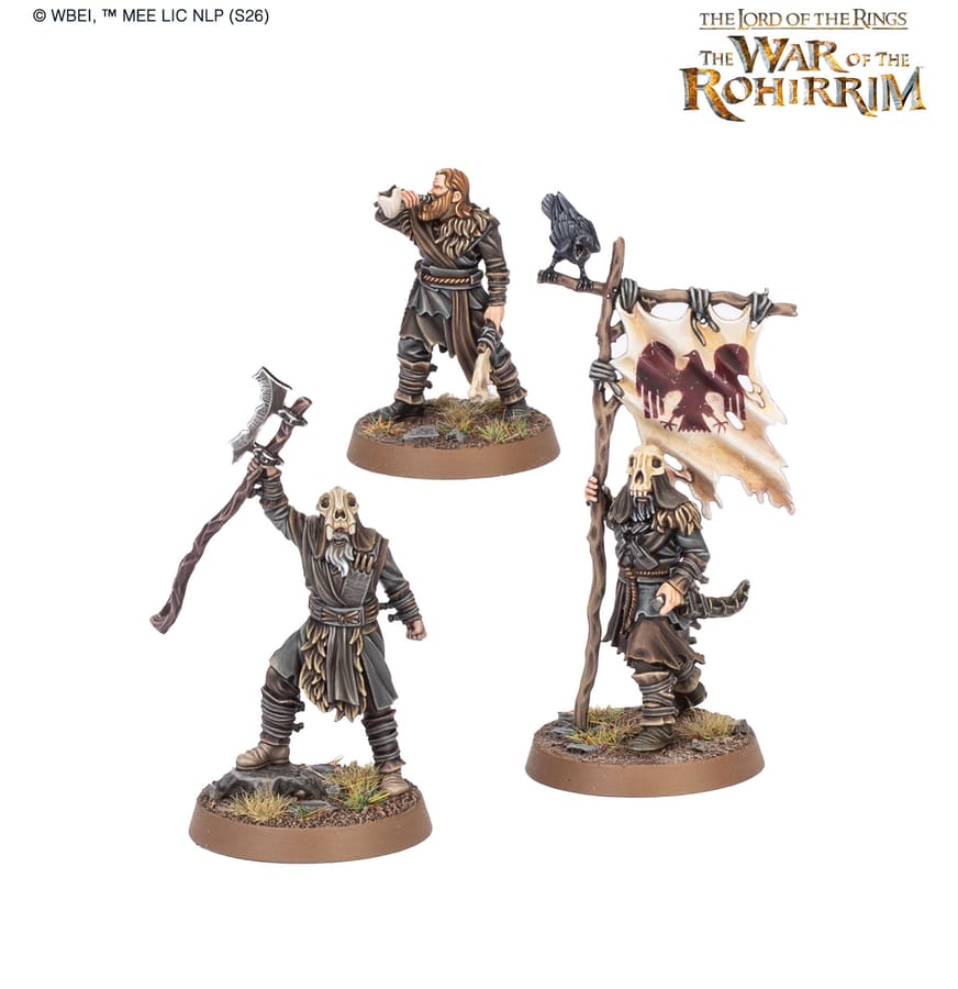 WarForge - Hill Tribesmen Commanders - Warhammer
