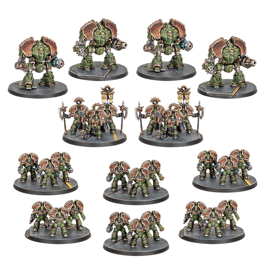 WarForge - Legions Imperialis: Saturnine Heavy Assault Cadre - Warhammer - Legiones Astartes